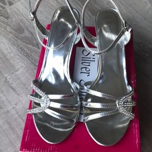 Silver Slipper dress shoes